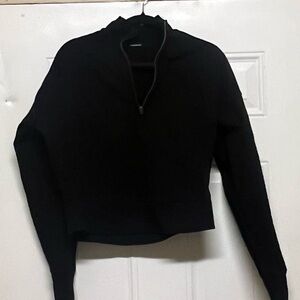 Talentless Black Quarter-Zip Pullover